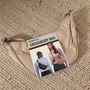 BE COOL Taupe Crossbody Bag